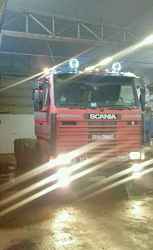 Scania 113RH 6x4 c полуприцепом (сцепка)