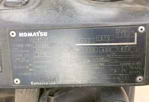 Вилочный автопогрузчик Komatsu FD18-Т21