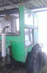 Трактор т-25, телега