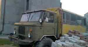 Модель автобус газ-66 "Вахта"