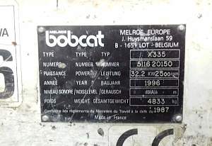 Bobcat x335