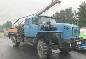 Бкм-515 бурильно-крановая на базе Урал