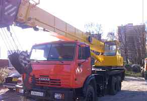 Кран Ивановец 25 тонн