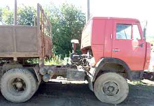Камаз 54112 грузовой седельный тягач + полуприцеп