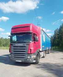 Скания R420 Topline 2012г.+ полуприцеп Шмитц