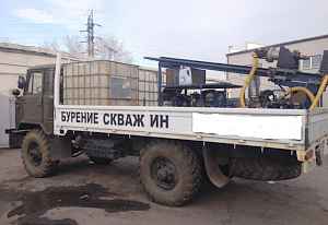 Бурилка. Скважины на воду. Газ-66