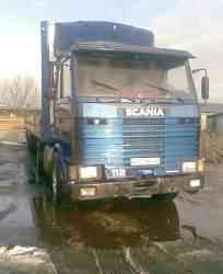 Скания (scania) 112 + шаланда