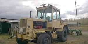 Трактор дт-75К переделан на колеса торг