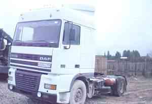 DAF XF 95.380 1999г. + рефрижератор 86 к. термокин