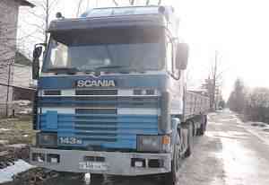  а/м Scania 143 RM + полуприцеп борт