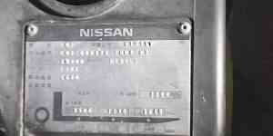 Автопогрузчик бензиновый Nissan 2004 г. 1.5 т