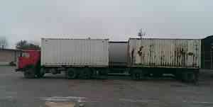 Камаз 5320 контейнер с прицепом