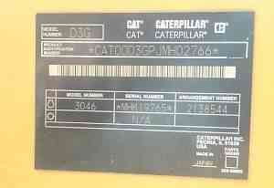  бульдозер CAT D3G XL