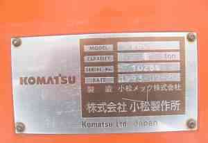 Автокран Komatsu LW80 (8т, стрела 19+ 3 метра)