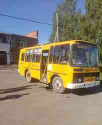 Школьный автобус паз