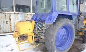 Трактор и Роторный снегоочиститель на базе мтз 82