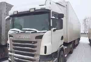 Сидельный тягач Scania R420 2011г. С полуприцепом