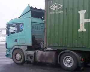Седельный тягач Scania, 114, 2001 год