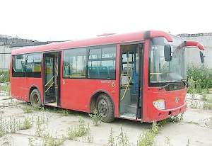 Городской низкопольный автобус