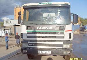 Автобетоносмеситель (Scania P400 mixer stock)