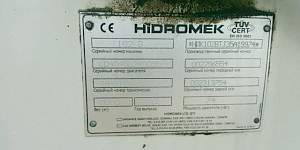 Экскаватор-погрузчик hidromek 102 B