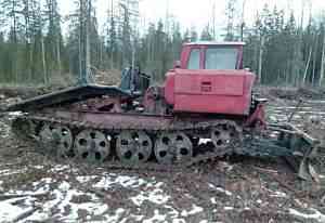 Трелёвочный трактор тдт-55А