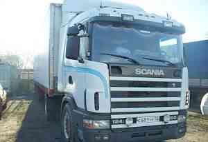 Сцепка. Scania124 (скания) + Рефрижератор