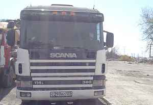 Scania 2003 + Бочка Сеспель. Цементовоз - сцепка