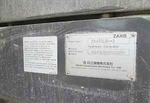 Экскаватор hitachi ZX400LCH-3