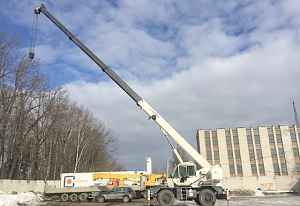 Кран короткобазный Terex RT35 Терекс рт35