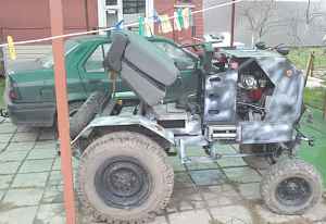 Самодельный мини-трактор