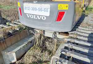 Экскватор Volvo EC 140 BLC, амфибия