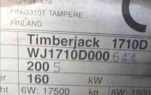 Форвардер timberjack 1710D + Джон deere 1470 D
